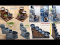 Cemented Craft - Amazing 4 Best Homemade Indoor Strongest Waterfall Fountain | Cemented Life Hacks