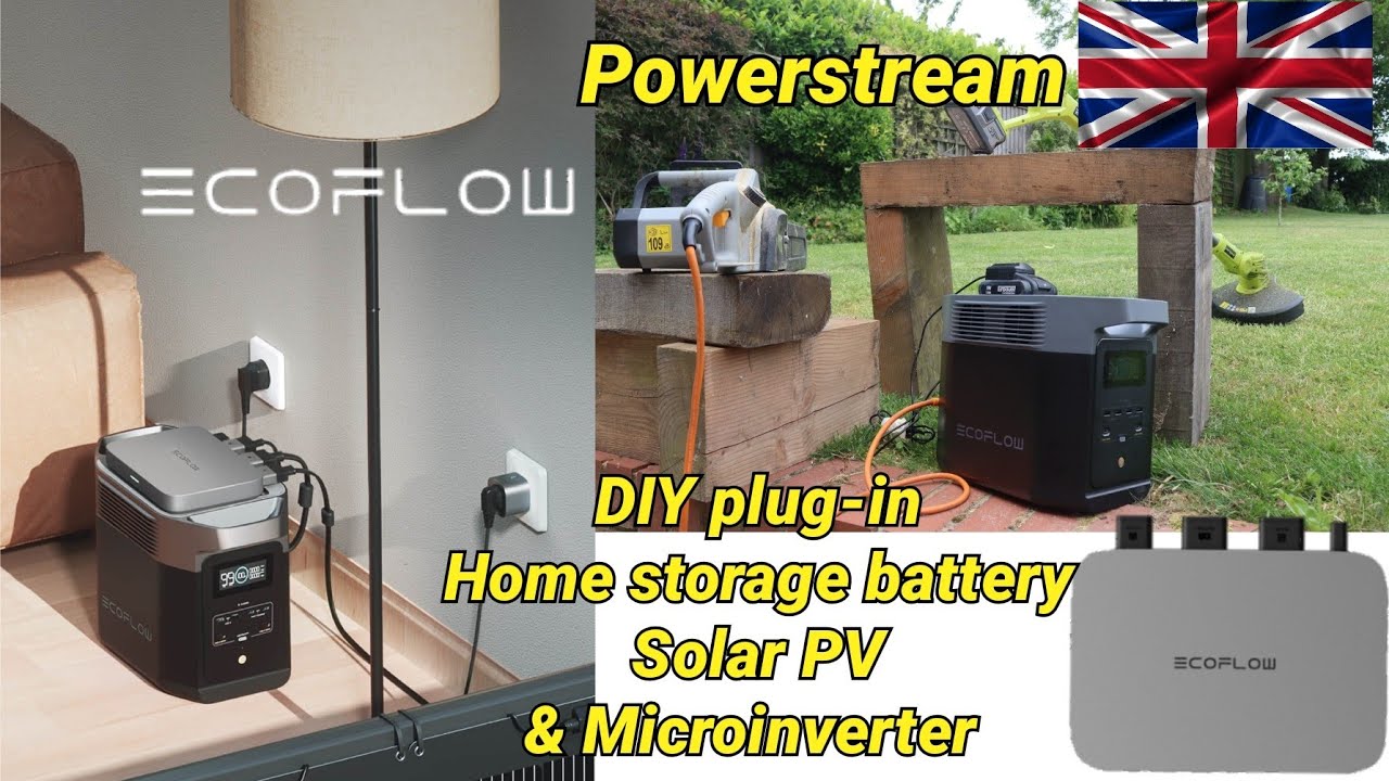 Revolutionary Ecoflow PowerStream - DIY plug in grid tied Solar PV