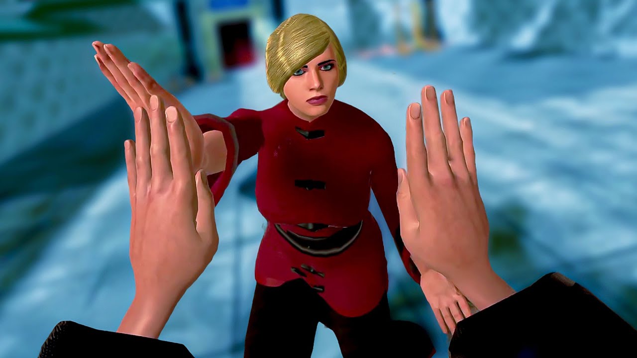 NÃO LUTO COM MULHERES, APENAS NO DRAGON FIST VR KUNG FU