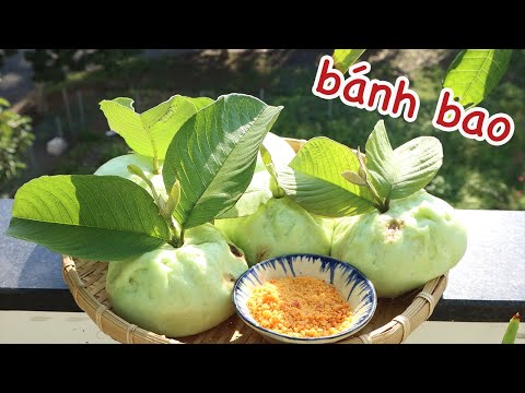 Cách làm Bánh Bao Ổi Xanh độc đáo lạ lạ, vừa ngon lại đẹp bạn sẽ thích mê