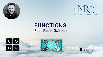 Rock Paper Scissors  - define a function with the App Lab environment of Code.org