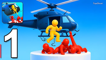 Z Escape: Zombie Machine Gun - Gameplay Walkthrough Part 1 - Zombie Path Helicopter (Android, iOS)