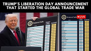 LIVE | The Moment That Changed Everything As Trump's Liberation Day Launched A Global Trade War