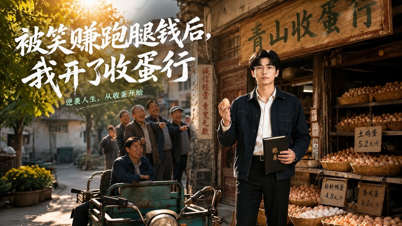 【高清全集】《被笑赚跑腿钱后，我开了收蛋行》 #逆袭 #爱情 #甜宠 #反转 #热门短剧 #drama #爽剧 #電影 #精彩影视 #AI短剧