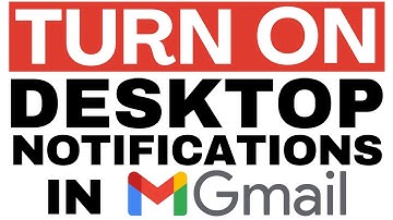 E-mailmeldingen inschakelen in Gmail voor desktops en laptops