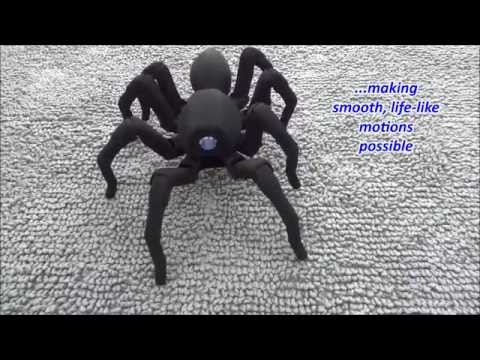 T8 the Bio Inspired 3D Printed Spider Octopod Robot