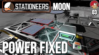 Steel & Battery - Stationeers Moon - Shelter in Space Update - ep 03