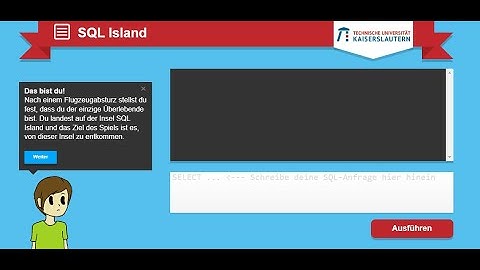SQL Practice Game : SQL Island
