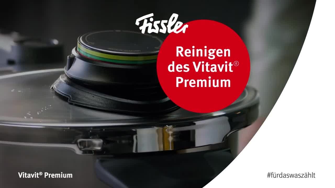 Reinigen von Fisslers Vitavit® Premium Schnellkochtopf - YouTube