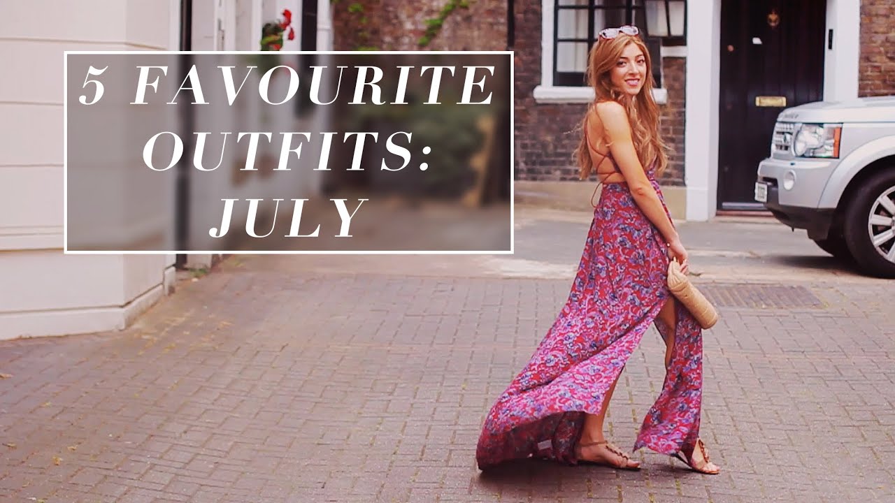 5 Favourite Outfits: July | Amelia Liana