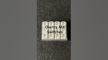 Cherry MX Switch Tester! #soundtest #satisfying #asmr #keyboard #keycaps