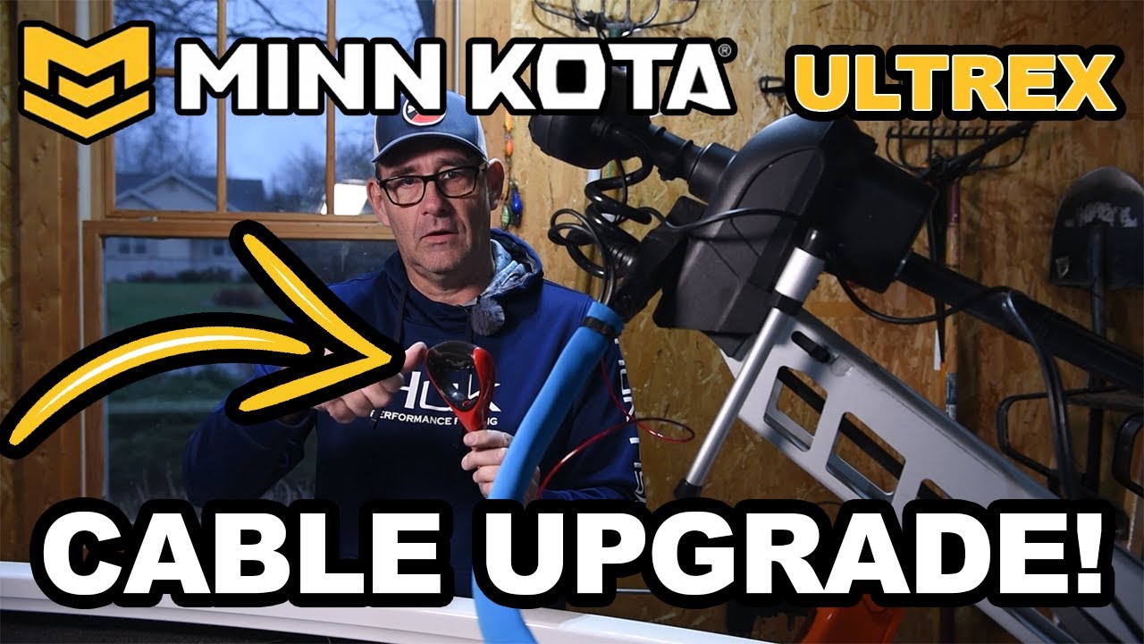 Minn Kota Ultrex Cable Replacement G Force Handle YouTube