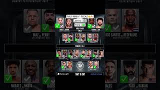 #MVPMMA1 Picks 👊🔥 #mvpmma #mma #netflix #combatsports #rouseyvscarano #diazvsperry