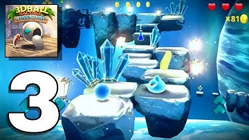 Robot Ball: ICE WORLD Android gameplay walkthrough part 3 complete
