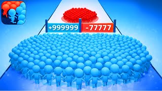 Most Relaxing Crowd Run Game 😌 Count Masters Gameplay All Levels