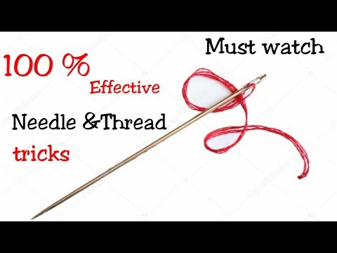 how-to-needle-in-thread-in-few-second/needle-&-thread-hacks-/-धागा-आसान-तरीके-से-सुई-में-कैसे-डालें