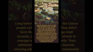 Florida’s Lost Non-Farming Civilization: The Calusa #lostcivilizations #shorts #shortvideo
