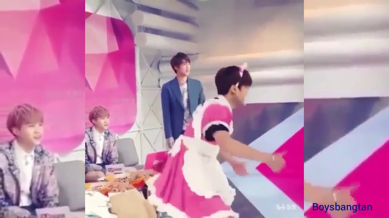 jimin in pink dress one of my favourite all pink outfits on jimin! @BTS_twt