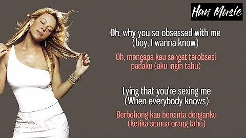 Obsessed - Mariah Carey ~ Why you so obsessed with me~ |Lyrics Lagu Terjemahan