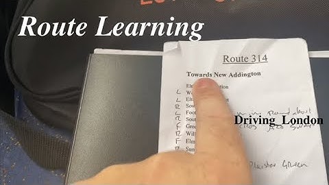 Learning Bus Routes.