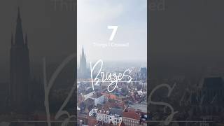 The Top Seven Places To See In Bruges Resimi