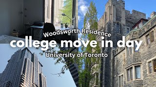College move in day vlog: University of Toronto | Woodsworth Residence