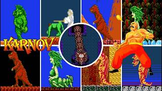 Karnov (NES) - All Bosses (No Damage)