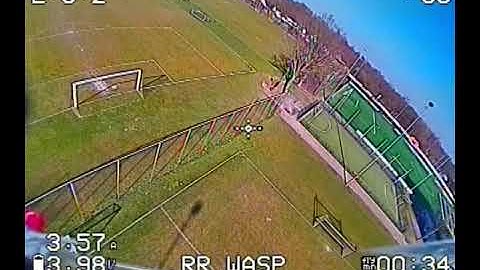 Foxeer micro Predator 4 - Sunny day FPV test flight (Uneditted DVR) - 2020-03-26