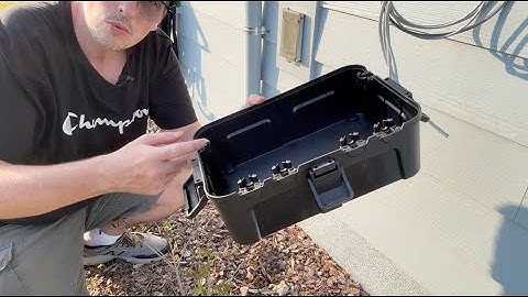 FLEMOON Large Outdoor Electrical Box – Waterproof Cover for Cords, Outlets & Holiday Lights