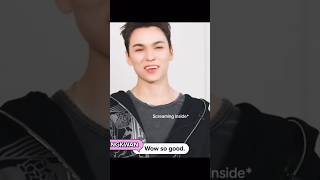 The way Vernon explains thirst tweet in a clean way😆 #seventeen #vernon #tweet #shorts #kpop