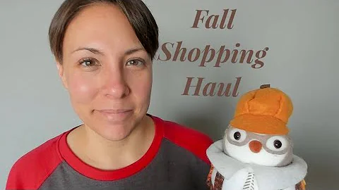 ASMR Fall Shopping Haul (Whisper)