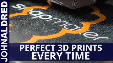 How to level the bed with the Snapmaker 3D Printer (perfect first layer)