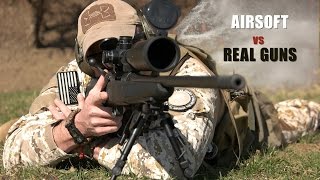 Airsoft Guns vs Real Guns