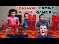 FAMILY GAME NIGHT ! | THE FLOOR IS LAVA , CUP STACKING , TWISTER + BOTTLE FLIPPING | VERY FUNNY 😂