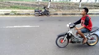 Setting Satria R Bor Up Harian Balap Liar Magetan