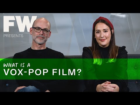 What is a Vox Pop film?