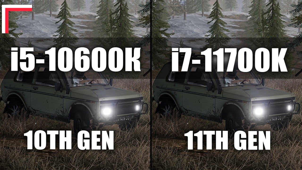 Intel Core i5-10600K vs Intel Core i7-11700K — Тест в 10 играх! [1080p, 1440p]