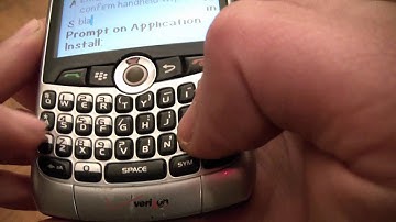 How To Hard Reset A Blackberry 8330 Smart Phone