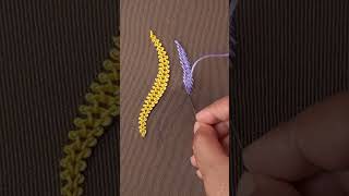 Basic Romanian stitch hand embroidery tutorial #bordado #embroidery