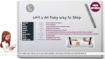 LPTD1 Unit 6 An Easy Way to Shop
