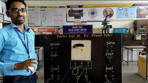 Brake test on DC shunt motor|| Electrical Machines - 1 Lab