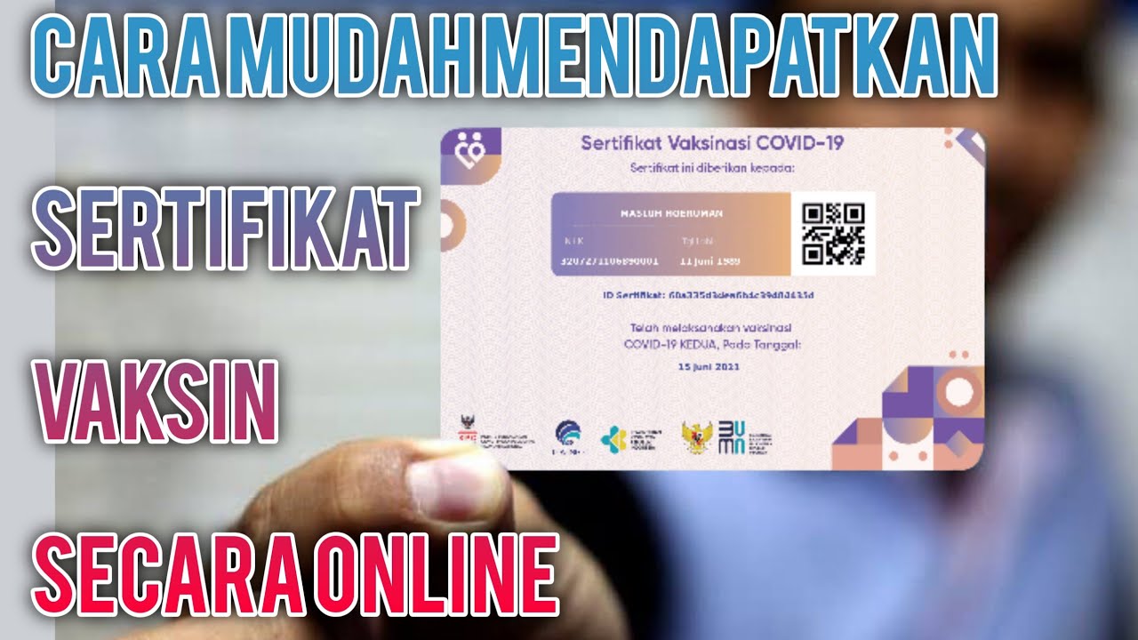 Sertifikat Vaksin