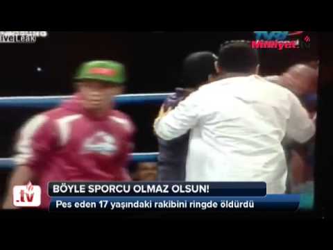 17 Yaşındaki Boksör Ringde Öldü!...