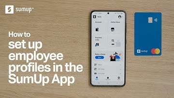 How to set up employee profiles in the SumUp App