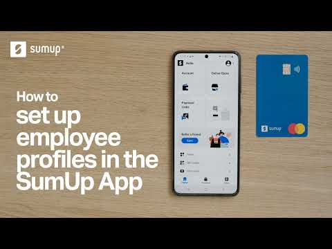 How to set up employee profiles in the SumUp App