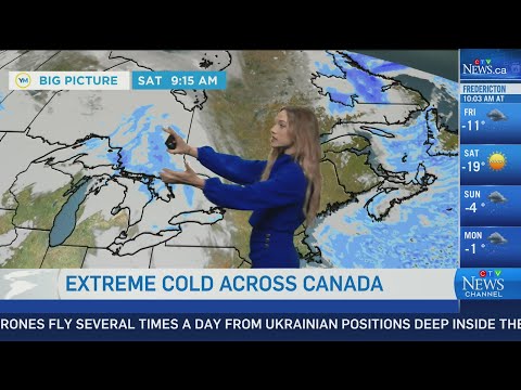 How long will the extreme cold across Canada last?