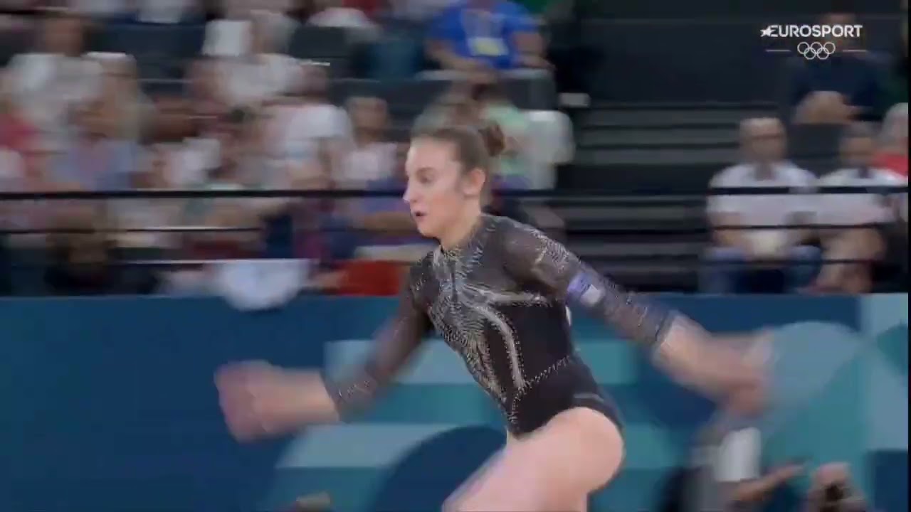 Angela Andreoli Floor Qualifications 2024 Olympics