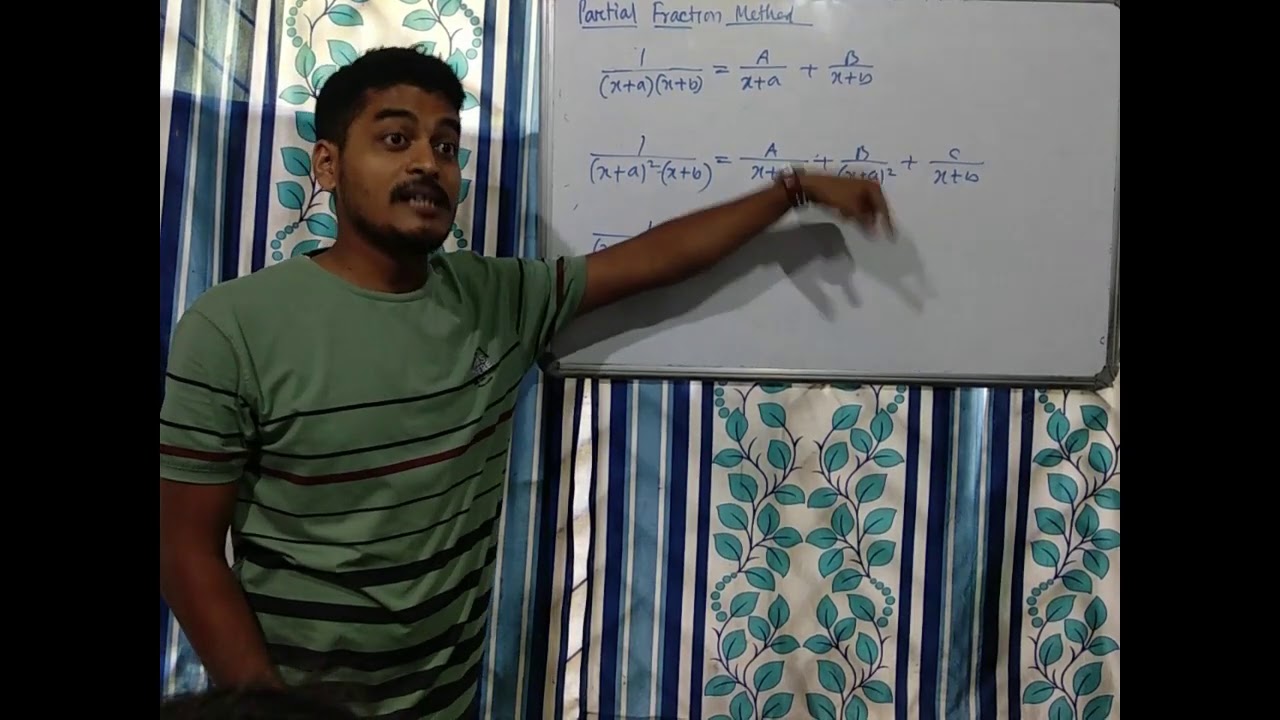 INTEGRATION 13, Partial Fraction Method - YouTube
