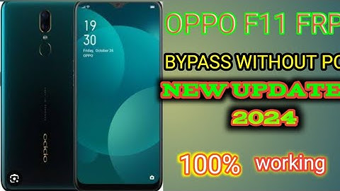 Oppo F11 Frp Bypass Without Pc New Update 2024