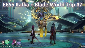 E6S5 Kafka + Blade DUO Simulated Universe World 7 Highest Difficulty AUTO Run | Elation Path [HSR]